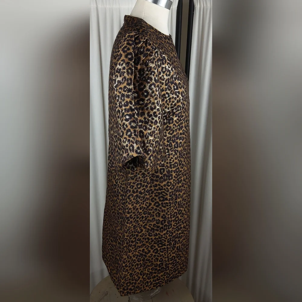 Kate Spade New York, Taxi Mainline Dress, Leopard Print, Women's Size‎ 6, NWT